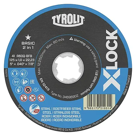 Tyrolit  Trennscheibe AS 60 T Inox