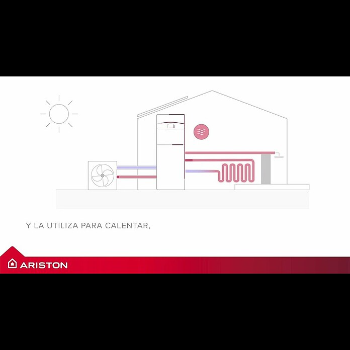 Ariston Bomba de calor Nuos Split (Capacidad volumétrica: 110 l) | BAUHAUS