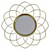 Espejo de pared Flor Oro 