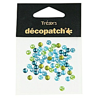Décopatch Elemento decorativo Trésors Piedras (Azul, Plástico, 60 pzs.)