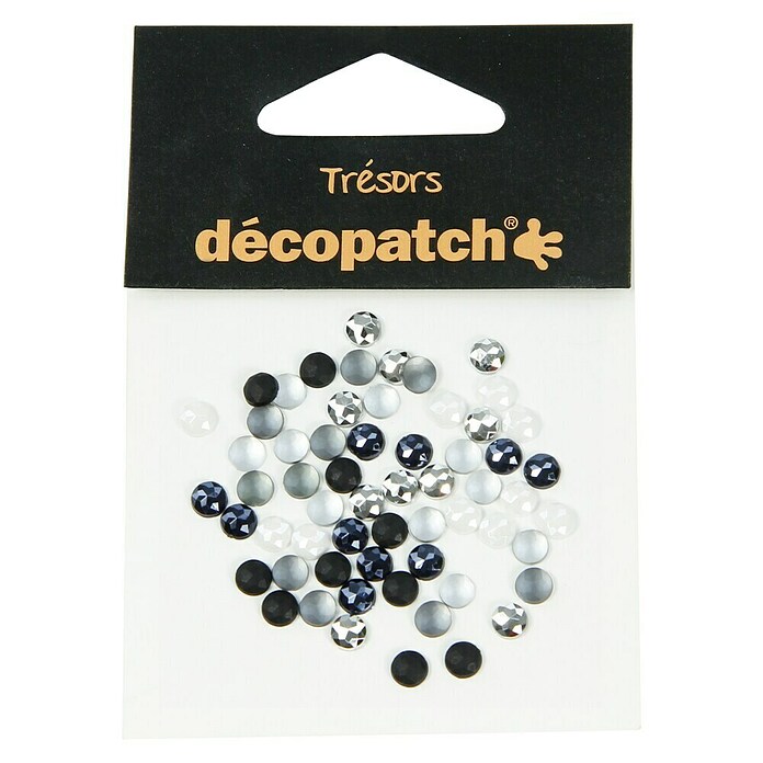 Décopatch Elemento decorativo Trésors Piedras (Negro/Blanco, Plástico, 60 pzs.) | BAUHAUS