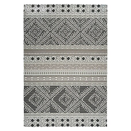 Kayoom Flachgewebeteppich Yoga (Taupe, 230 x 160 cm, 100 % Polyester)