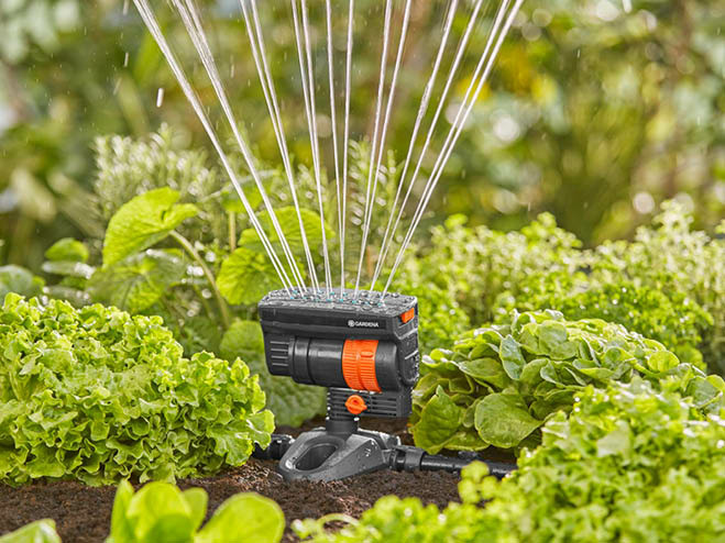 Bewässerung im Garten