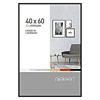 Nielsen Alurahmen Pixel (40 x 60 cm, Schwarz)