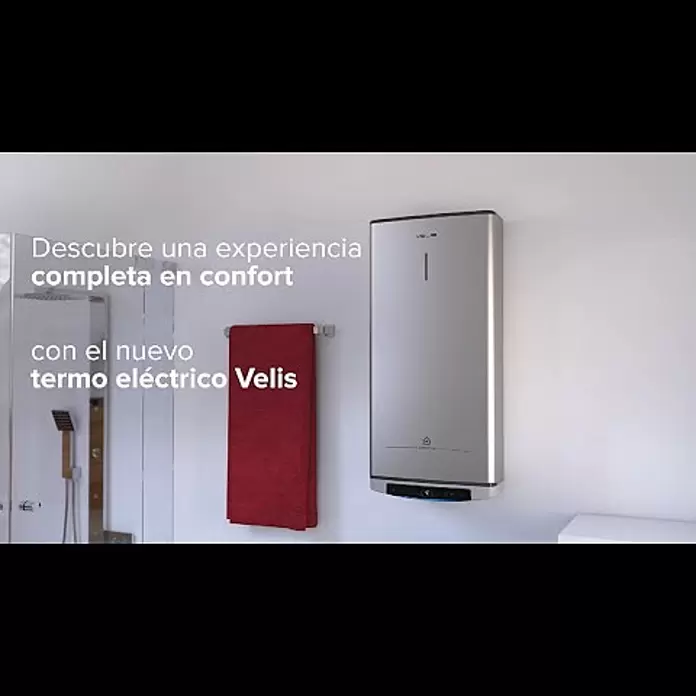 Ariston Termo eléctrico reversible Velis Tech Dry Wifi - 100 l, 1.500 W, Montaje en la pared - Termo elctrico VELIS TECH DRY - Ariston