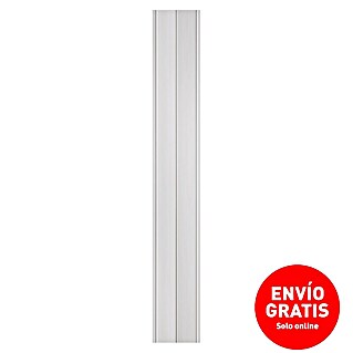 Grosfillex Panel de pared Exapan Line 3000 (260 cm x 37,5 cm x 8 mm, Blanco)