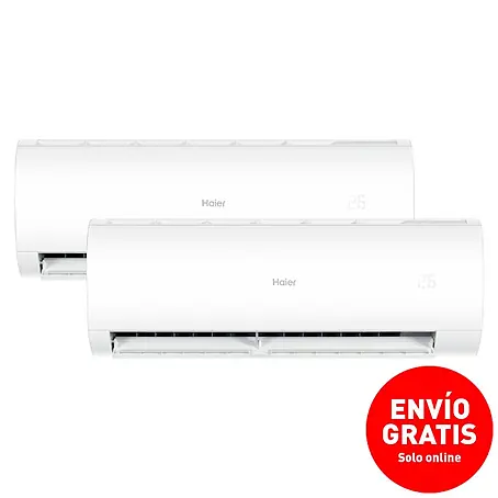 Haier  Aire acondicionado Inverter 2x1 Perla