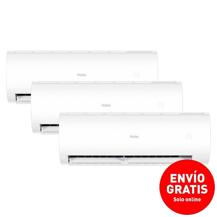 Haier Aire acondicionado Inverter 3x1 Perla (3.500 W, 3.500 W, 35 m², Blanco) | BAUHAUS