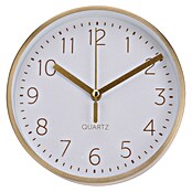 Reloj de pared Aluminio (Diámetro: 15 cm, Dorado) | BAUHAUS