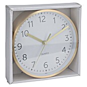 Reloj de pared Aluminio (Diámetro: 15 cm, Dorado) | BAUHAUS