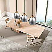 Reality Leuchten Lámpara colgante Jagger (40 W, Ø x Al: 25 x 150 cm, Níquel envejecido, E27) | BAUHAUS