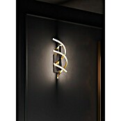 Trio Lighting Sequence Led-wandlamp (22 W, l x b x h: 20,5 x 13,5 x 47 cm, Messing mat, Meerkleurig) | BAUHAUS