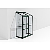 Vitavia Gewächshaus (0,69 x 1,31 x 1,82 m, Glasstärke: 3 mm, Smaragd)
