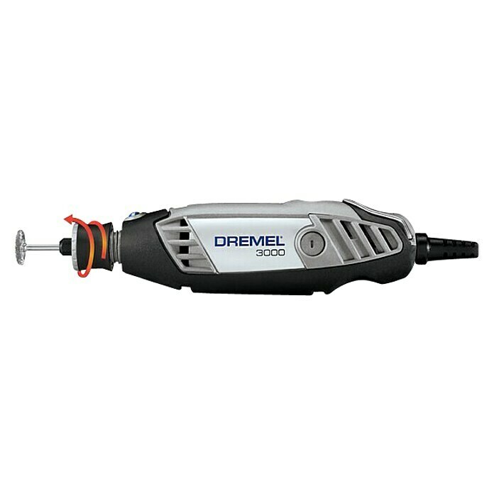 Dremel Multifunktionswerkzeug 3000-15130 W, 15 Dremel-Zubehöre Left Side View