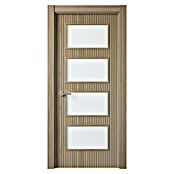 Puerta interior acristalada Roble Decor (62,5 x 203 cm, Derecha, Roble ...