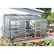Vitavia Gewächshaus (2,01 x 3,87 x 2,21 m, Wandstärke: 4 mm, Aluminium)