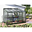 Vitavia Gewächshaus (2,01 x 3,24 x 2,21 m, Glasstärke: 4 mm, Smaragd)