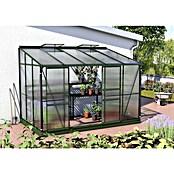 Vitavia Gewächshaus (2,01 x 3,24 x 2,21 m, Glasstärke: 4 mm, Smaragd)