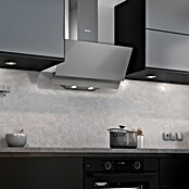 Wiggo Schouwafzuigkap schuin WE-D632G(G) (Breedte: 60 cm, Max. afzuigcapaciteit luchtafvoer: 300 m³/u, Grijs) | BAUHAUS