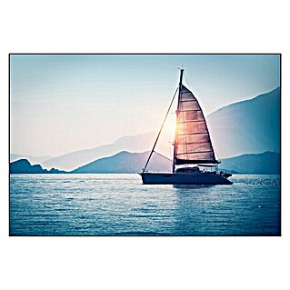 Cuadro Sailboat at sunset (Velero en el atardecer, An x Al: 90 x 60 cm)
