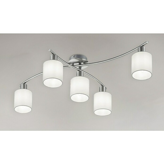Trio Leuchten Stropna svjetiljka  (25 W, D x Š x V: 7,5 x 44,2 x 22 cm, Bijele boje, E14) | BAUHAUS
