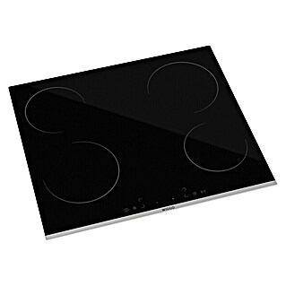Wiggo Kookplaat inbouw keramisch 2 fasen WH-E674GC(B) (l x b: 51 x 60 cm, Touch-bedieningspaneel)