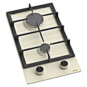 Wiggo Kookplaat inbouw gas WH-G332RD(C) (l x b: 51 x 30 cm, Aantal gasbranders: 2 st.) | BAUHAUS