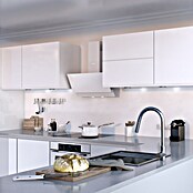 Wiggo Schouwafzuigkap schuin WE-D632G(W) (Breedte: 60 cm, Max. afzuigcapaciteit luchtafvoer: 300 m³/u, Wit) | BAUHAUS