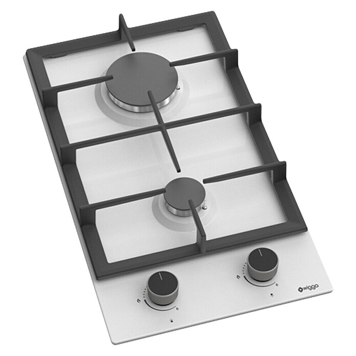 Wiggo Kookplaat inbouw gas WH-G332RD(W) (l x b: 51 x 30 cm) | BAUHAUS