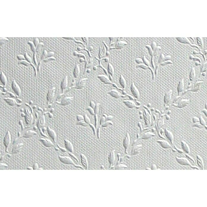 Erfurt Papiertapete Novaboss 393 (Weiß, Floral, 10,05 x 0,53 m)