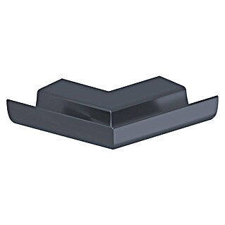 Sarei Piccolo Rinnenwinkel (Nennweite: 80 mm, Außenecke, Aluminium, Anthrazit)