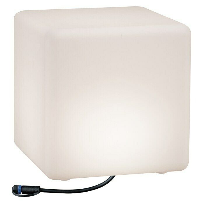 Paulmann Plug & Shine Lámpara LED decorativa (6,5 W, Blanco, L x An x Al: 30 x 30 x 30 cm)