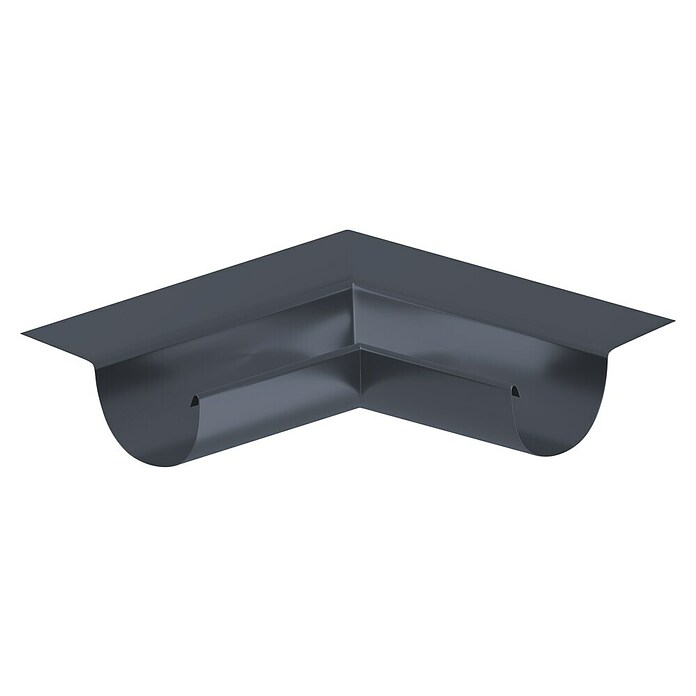 Sarei Piccolo Rinnenwinkel (Nennweite: 80 mm, Innenecke, Aluminium, Anthrazit) | BAUHAUS