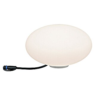 Paulmann Plug & Shine Lámpara LED decorativa Piedra (2,8 W, Blanco, L x An x Al: 28 x 28 x 16,6 cm)