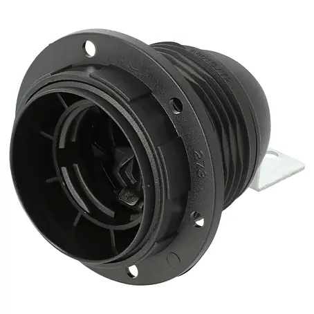 Voltomat  Winkel-Lampenfassung mit Außengewindemantel