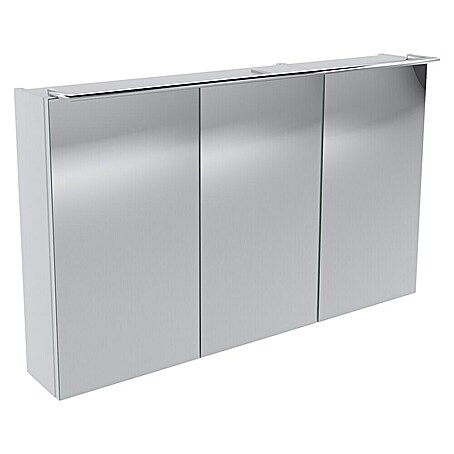 Camargue Stella LED-Spiegelschrank (B x H: 100 x 68,4 cm, Mit Beleuchtung, Weiß)