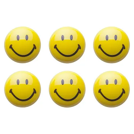Zeller Present  Magnet-Set Smiley