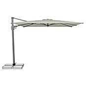 Suncomfort Ampelschirm Sunflex (Hellgrau, Bespannungsmaß (L x B): 300 x 300 cm) | BAUHAUS