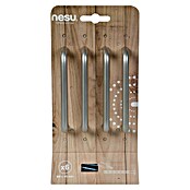 Nesu Tirador para muebles 646 (Distancia entre orificios: 96 mm, Niquel, 4 ud.) | BAUHAUS