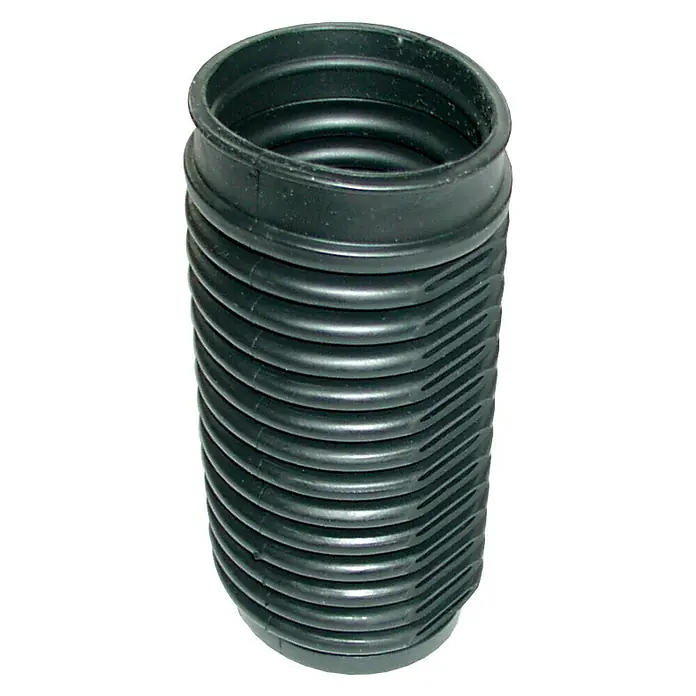 CEF Gummibalg - Ø x H: 70 x 198 mm, Passend für: OMC Motoren 500527 K - Abbildung eines schwarzen Faltenbalgs.