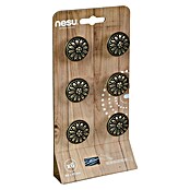 Nesu Pomo para muebles Pétalo (Ø x Al: 31 x 20 mm, Cuero viejo, 6 ud.) | BAUHAUS
