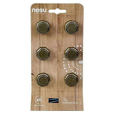 Nesu  Pomo para muebles Plano