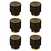 Nesu Pomo para muebles Rad (Diámetro: 128 mm, Bronce, 6 ud.) | BAUHAUS