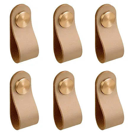 Nesu  Pomo para muebles Piel
