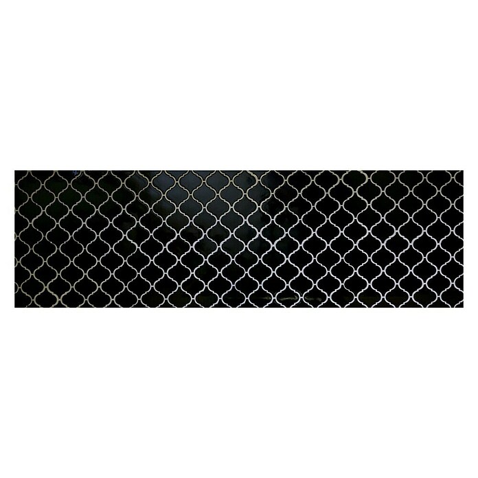 Mozaik pločica Florentiner Uni CLP 2BG  (29,3 x 24,5 cm, Crne boje, Sjaj) | BAUHAUS
