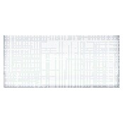 Decocer by Cinca Glow Zidna pločica Squares  (25 x 55 cm, Bijela, Sjaj) | BAUHAUS