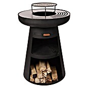 Purline Barbacoa de carbón EFP55RB (Diámetro de la superficie de la parrilla: 60 cm, Negro) | BAUHAUS