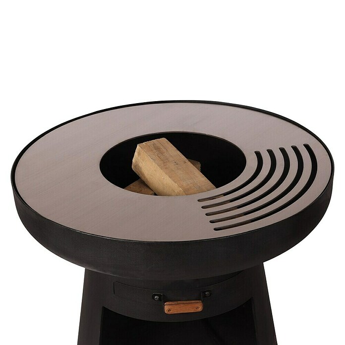 Purline Barbacoa de carbón EFP55RB (Diámetro de la superficie de la parrilla: 60 cm, Negro) | BAUHAUS