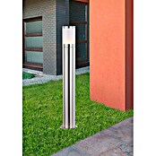 Globo Xeloo Vanjska svjetiljka s postoljem  (60 W, Boja kućišta: Plemeniti čelik, Opal, Bez izvora svjetlosti, Visina: 80 cm) | BAUHAUS