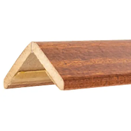 Rufete  Perfil de esquina adhesivo MDF con rechapado natural de Sapelly